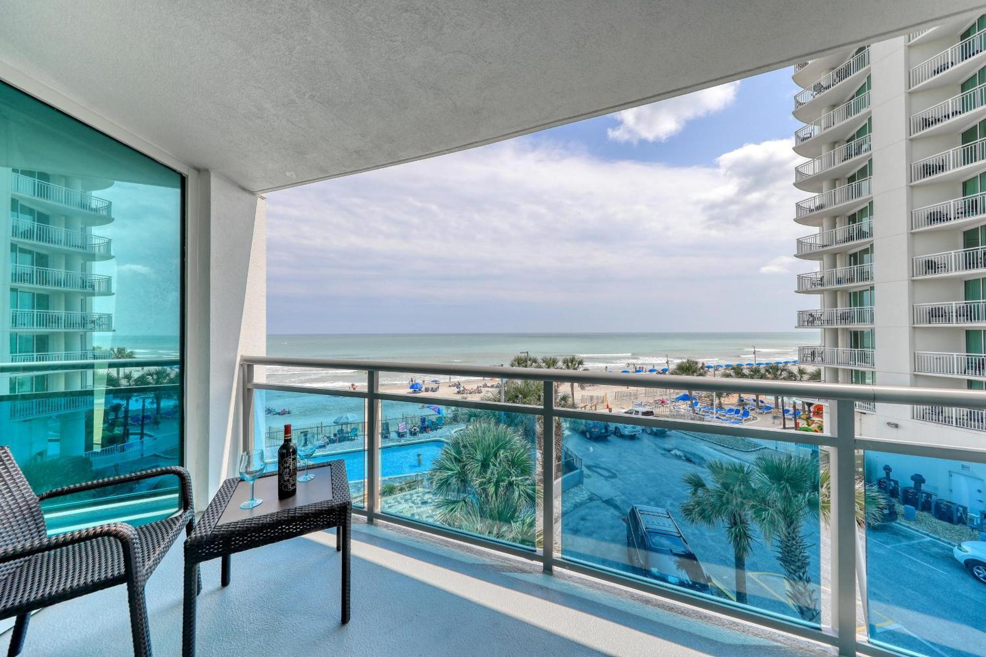 Вилла 107 S Ocean Blvd, 0308 - Ocean Front Sleeps 6 Миртл-Бич Экстерьер фото