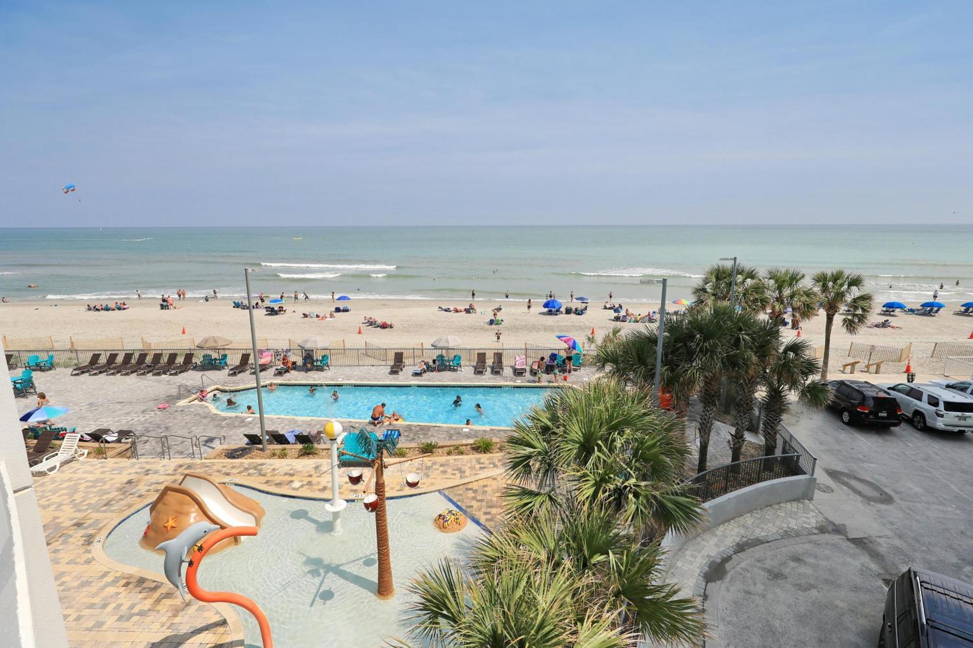 Вилла 107 S Ocean Blvd, 0308 - Ocean Front Sleeps 6 Миртл-Бич Экстерьер фото