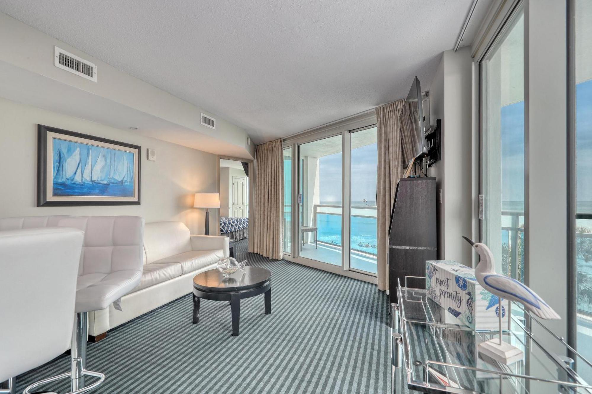 Вилла 107 S Ocean Blvd, 0308 - Ocean Front Sleeps 6 Миртл-Бич Экстерьер фото