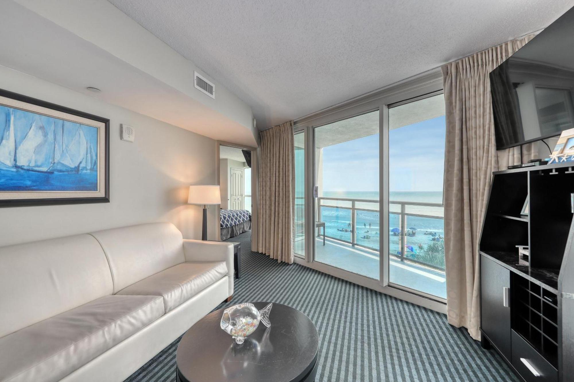 Вилла 107 S Ocean Blvd, 0308 - Ocean Front Sleeps 6 Миртл-Бич Экстерьер фото