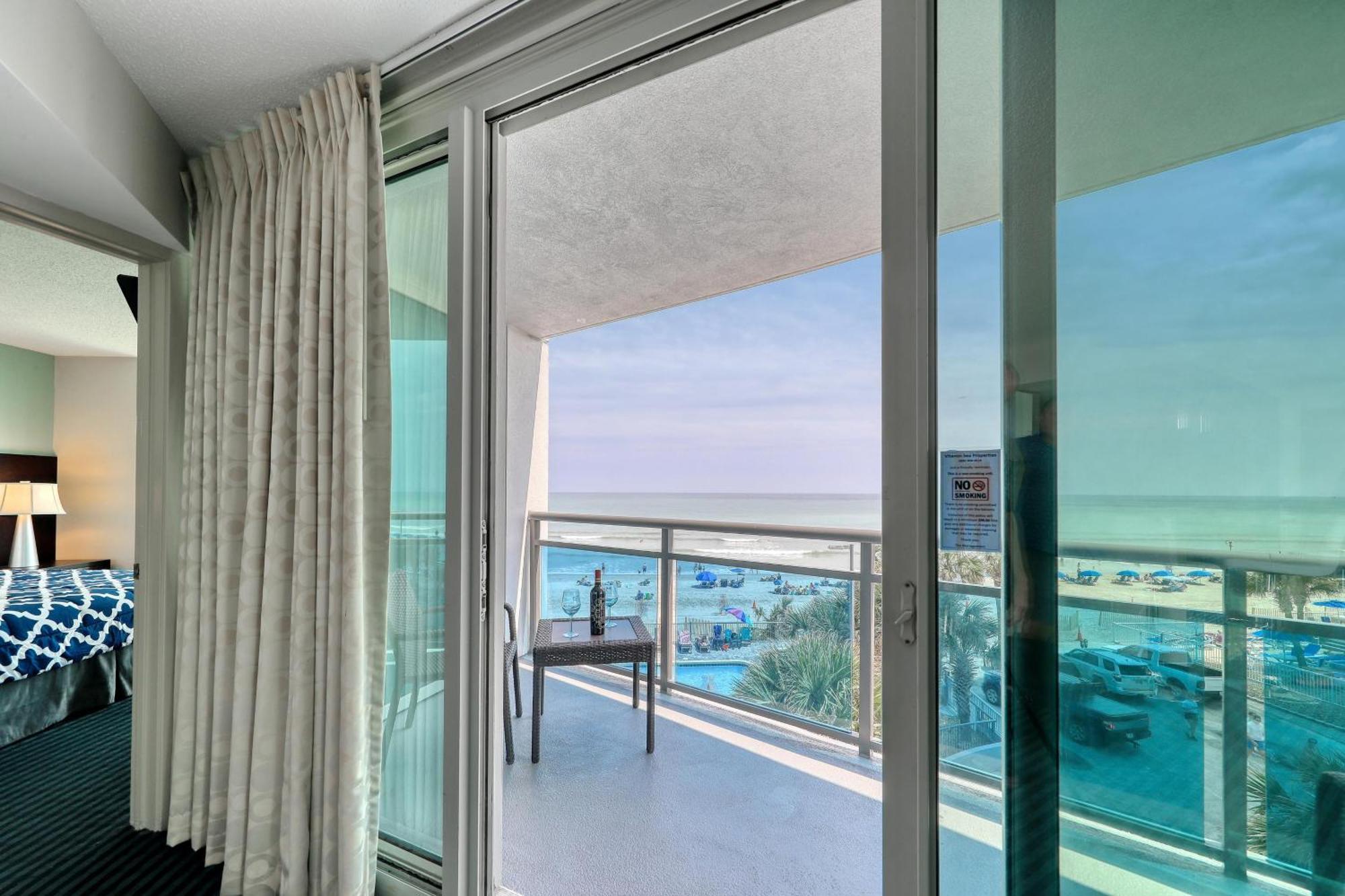 Вилла 107 S Ocean Blvd, 0308 - Ocean Front Sleeps 6 Миртл-Бич Экстерьер фото
