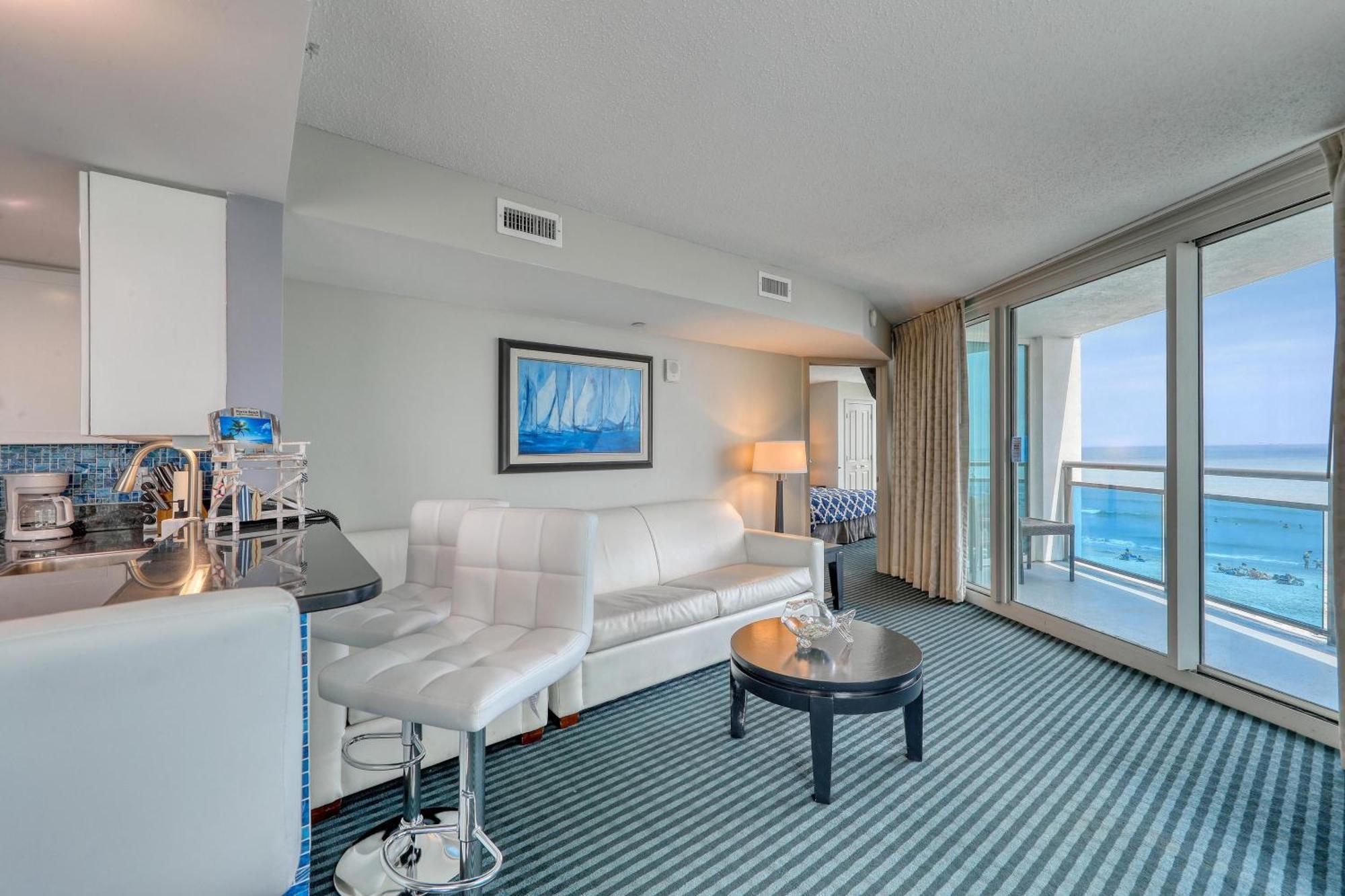 Вилла 107 S Ocean Blvd, 0308 - Ocean Front Sleeps 6 Миртл-Бич Экстерьер фото